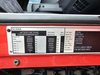 G410 8x2-6 / KRAN / CRANE / MACHINE TRANSPORT